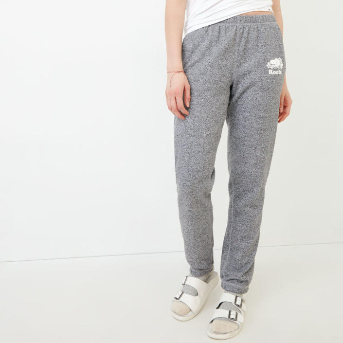 roots sweatpants black pepper