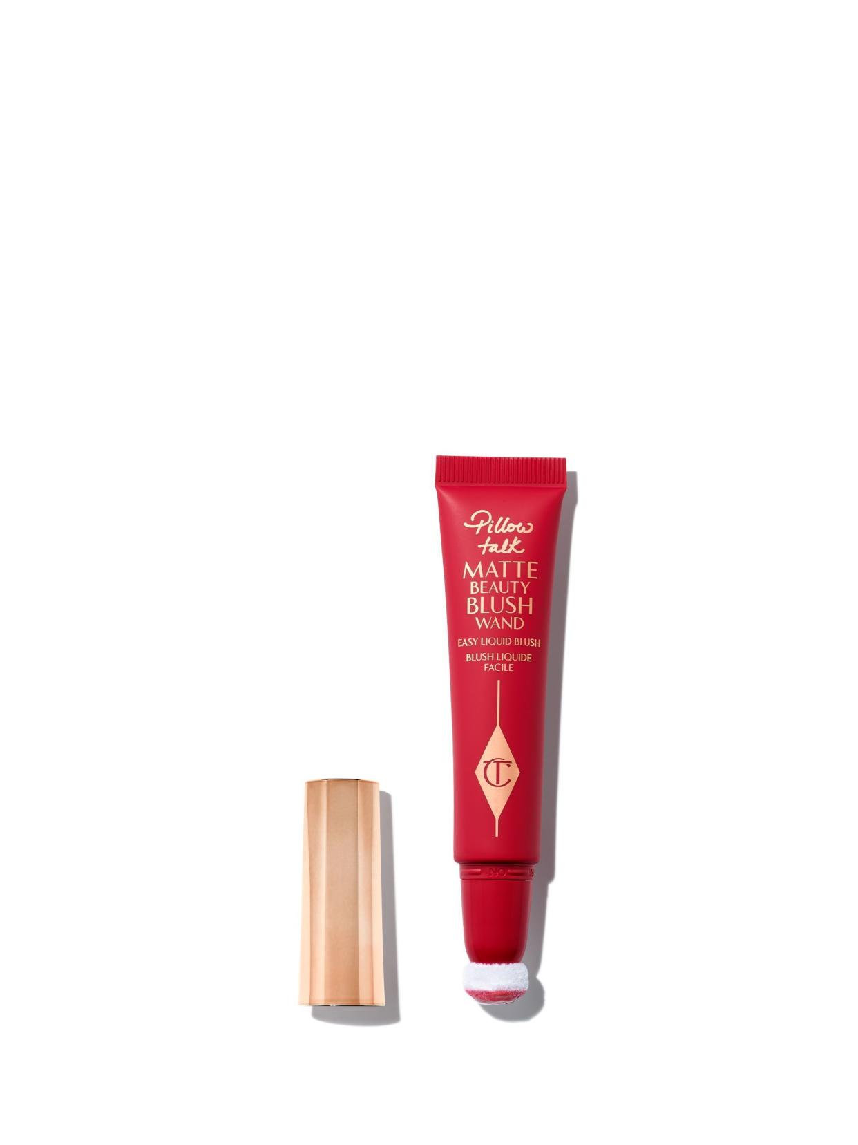 <p><a href="https://go.redirectingat.com?id=74968X1596630&url=https%3A%2F%2Fwww.charlottetilbury.com%2Fus%2Fproduct%2Fmatte-beauty-blush-wand-pillow-talk&sref=https%3A%2F%2F" rel="nofollow noopener" target="_blank" data-ylk="slk:Shop Now;elm:context_link;itc:0;sec:content-canvas" class="link rapid-noclick-resp">Shop Now</a></p><p>Matte Beauty Blush Wand</p><p>us.charlottetilbury.com</p><p>$42.00</p>