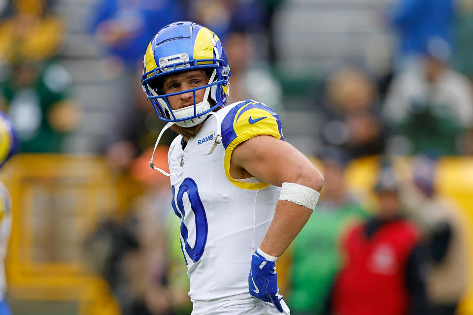 Cooper Kupp #10 of the Los Angeles Rams