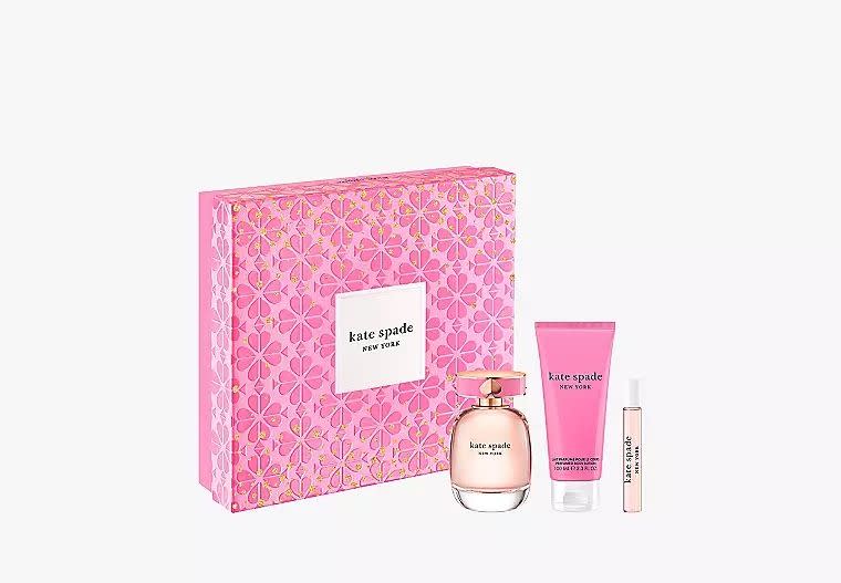 <p><a href="https://go.redirectingat.com?id=74968X1596630&url=https%3A%2F%2Fwww.katespade.com%2Fproducts%2Fkate-spade-new-york-3-piece-gift-set%2FKS001C11.html&sref=https%3A%2F%2Fwww.townandcountrymag.com%2Fstyle%2Fbeauty-products%2Fg45704191%2Fbest-perfume-gift-sets%2F" rel="nofollow noopener" target="_blank" data-ylk="slk:Shop Now;elm:context_link;itc:0;sec:content-canvas" class="link ">Shop Now</a></p><p>3-Piece Gift Set</p><p>katespade.com</p><p>$105.00</p>
