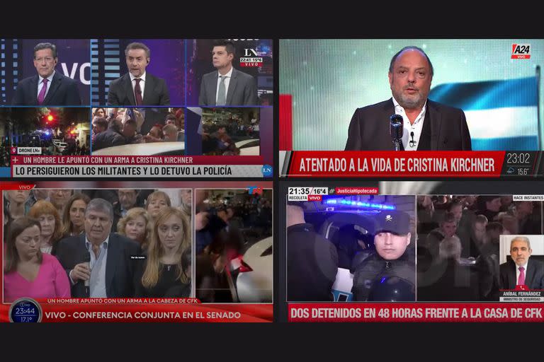 Las señales de noticias subieron sus números restándole audiencia a la televisión abierta