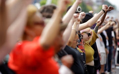 Protests in St Louis continue - Credit: Joshua Lott/Reuters