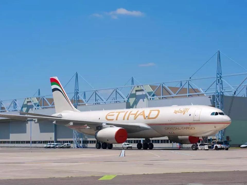 Airbus' first A330-200F for Etihad.