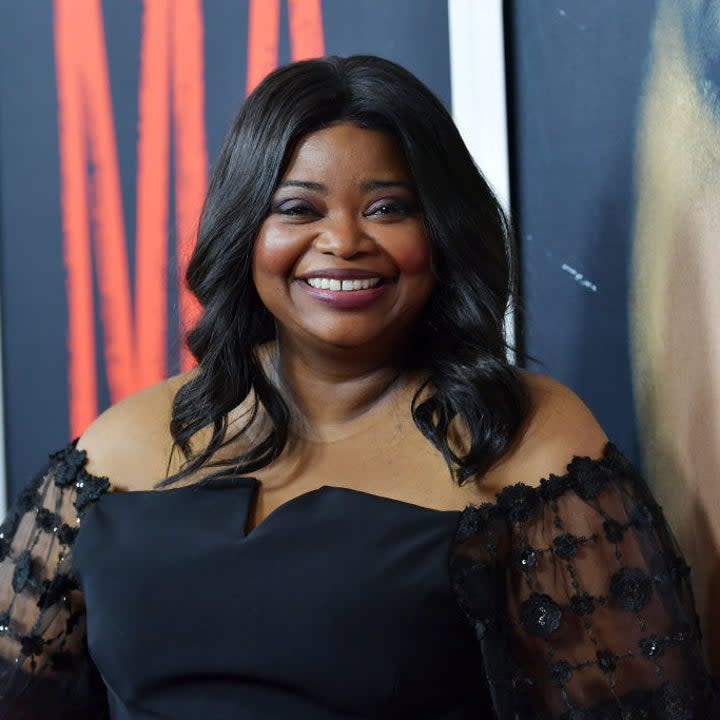 Octavia Spencer attending her movie premiere