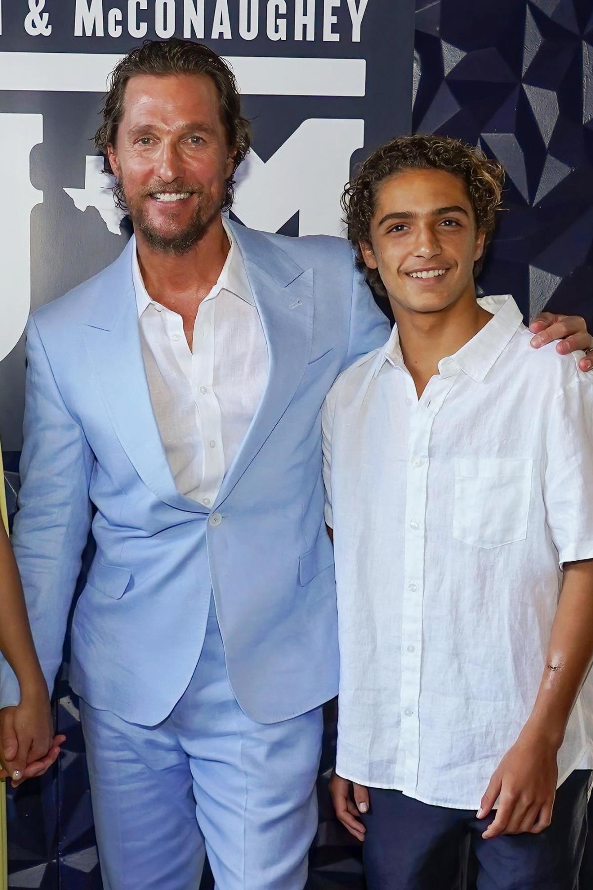 Matthew McConaughey Enlists Son Levi for Maui Wildfire Relief Efforts