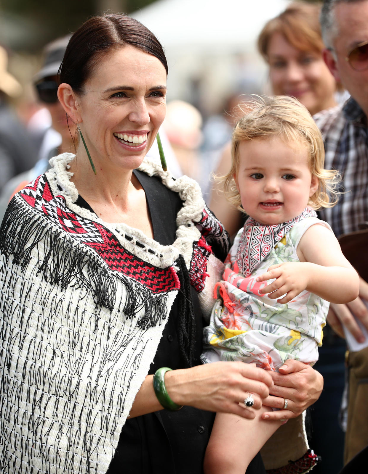 New Zealand Prime Minister Jacinda Ardern made headlines in 2018 for being one of the few world leaders to give birth while in office. Ardern announced last week that she is stepping down on Feb. 7. (Photo by Fiona Goodall/Getty Images)