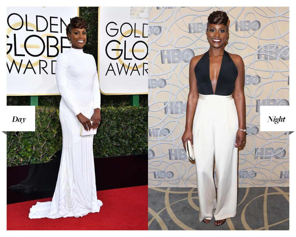 Issa Rae attends the 74th Golden Globe Awards and afterparty.