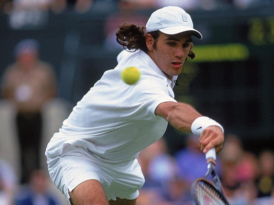 Roger Federer, age 18c