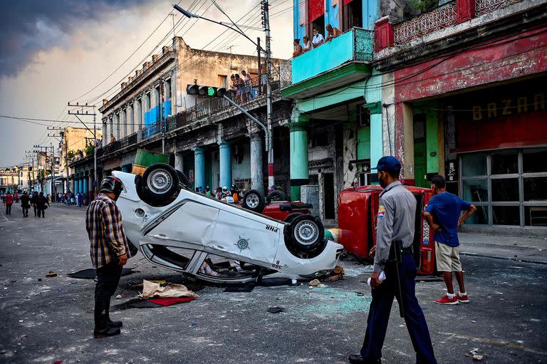 Ola de protestas en Cuba