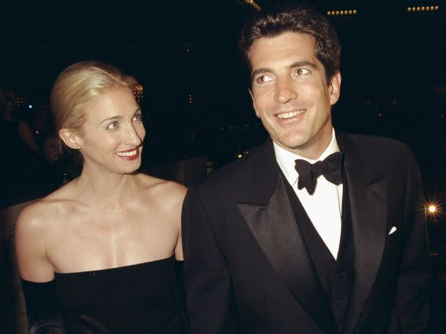 <p>Richard Corkery/NY Daily News Archive/Getty</p> John F. Kennedy Jr. and his wife, Carolyn Bessette Kennedy