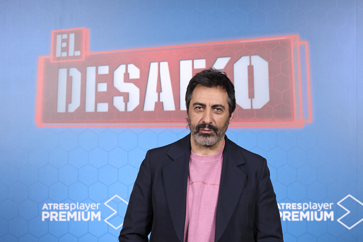 MADRID, ESPAÑA - 09 DE MARZO: Juan del Val asiste a la presentación de 'El Desafio' en los estudios Atresmedia el 09 de marzo de 2022 en Madrid, España. (Foto de Carlos Álvarez/Getty Images)