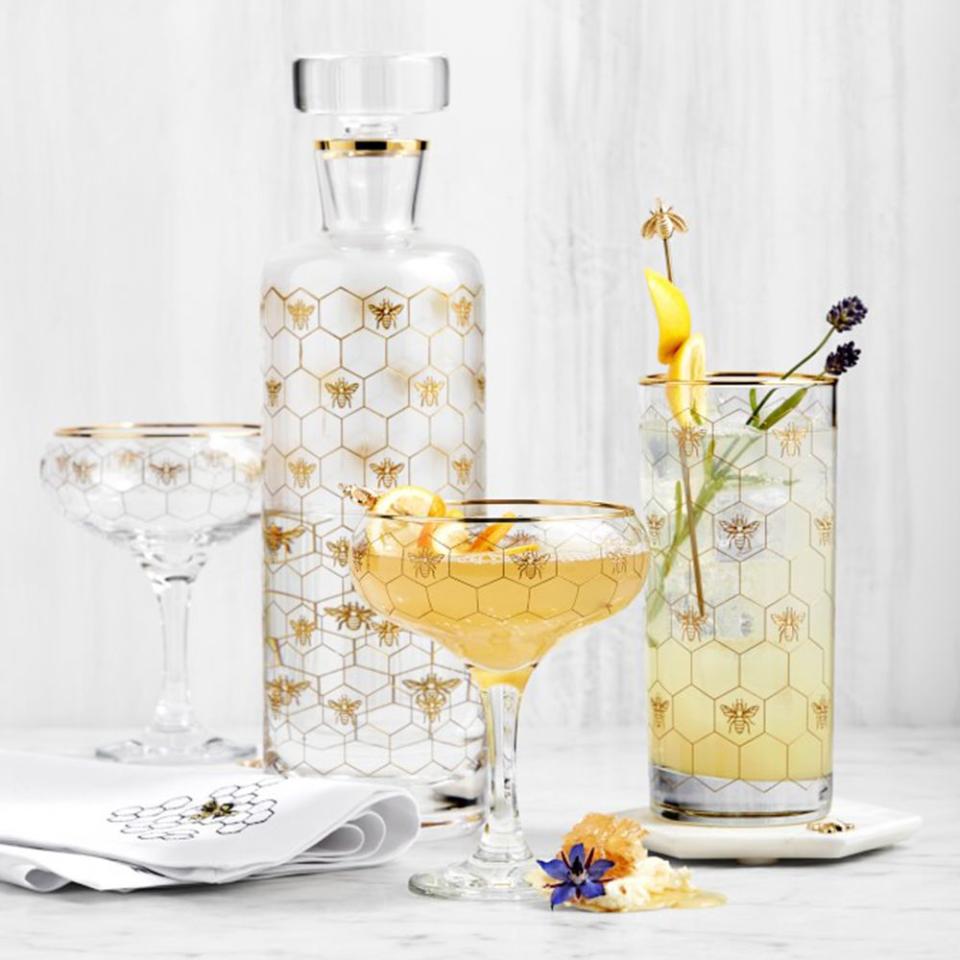 <p><a href="https://go.redirectingat.com?id=74968X1596630&url=https%3A%2F%2Fwww.williams-sonoma.com%2Fproducts%2Fhoneycomb-glassware-collection&sref=https%3A%2F%2Fwww.bestproducts.com%2Flifestyle%2Fg2467%2Funique-wedding-gift-ideas-for-couples%2F" rel="nofollow noopener" target="_blank" data-ylk="slk:Shop Now;elm:context_link;itc:0;sec:content-canvas" class="link ">Shop Now</a></p><p>Honeycomb Glassware Collection</p><p>williams-sonoma.com</p><p>$119.95</p>