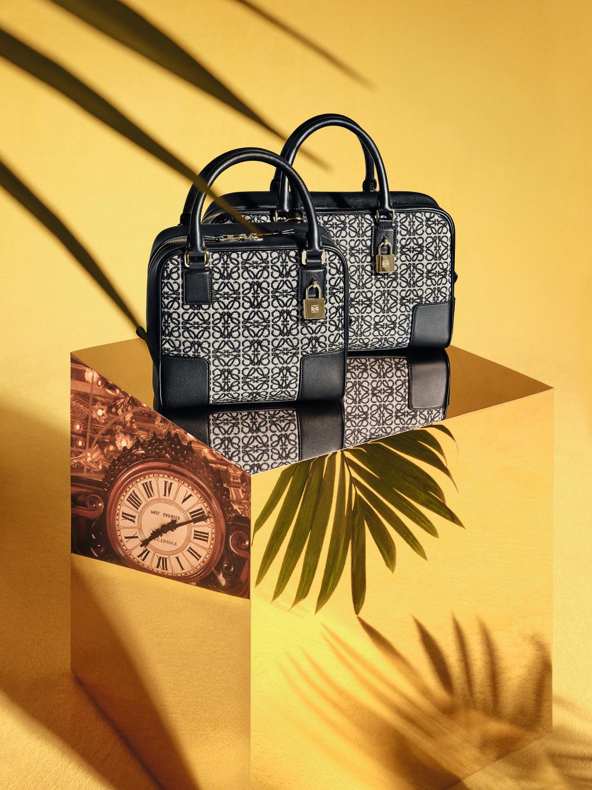 LOEWE - Introducing the Anagram jacquard line, featuring our house