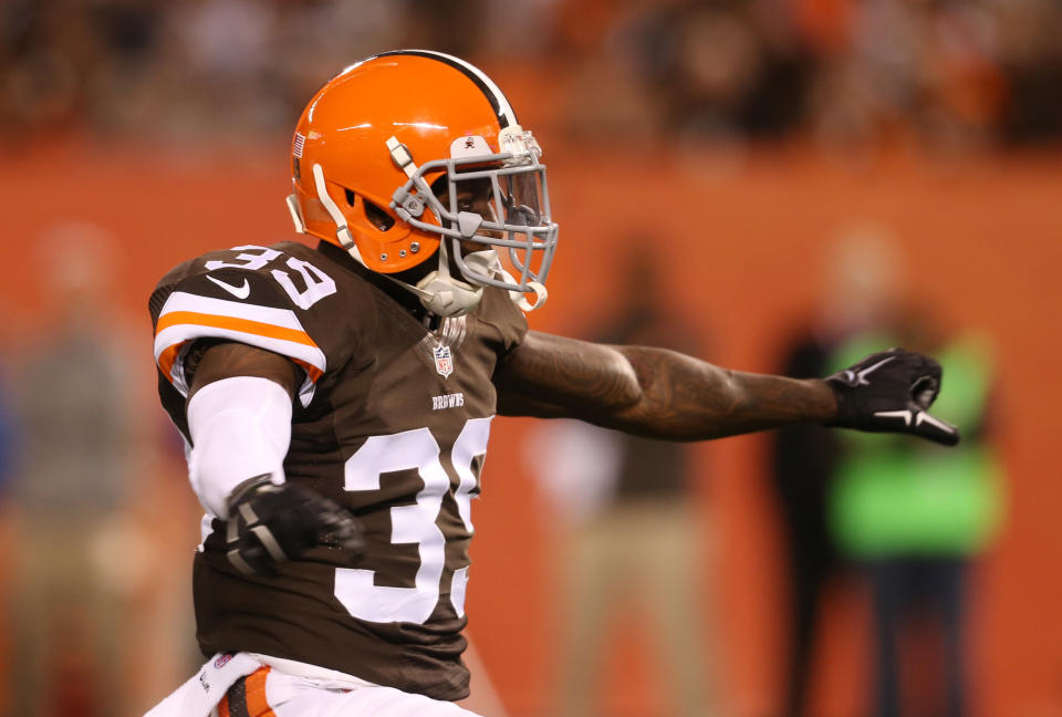 Browns Kyle Shanahan Tashaun Gipson Sr.