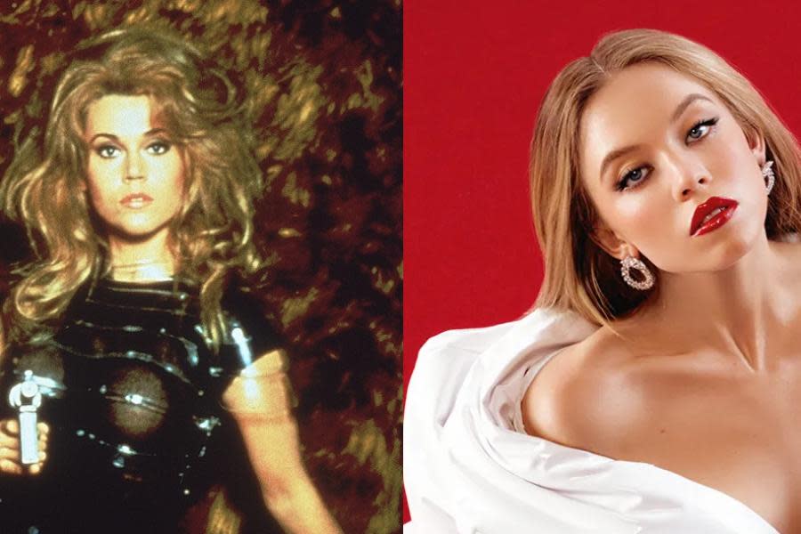 Jane Fonda admite que está preocupada por el remake de Barbarella con Sydney Sweeney