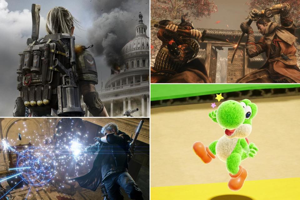 Videogame reviews: Sekiro, Yoshi, The Division 2, and more