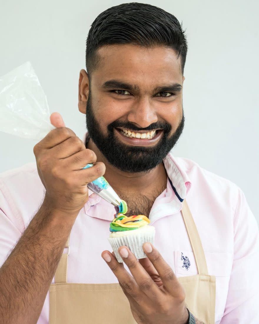 <p><strong>Age:</strong> 30</p><p><strong>Occupation:</strong> Banker</p><p><strong>Why Bake Off?</strong> Antony describes himself as a ‘Bollywood baker’ after growing up in India, where he learned to bake with his father, and can't wait to see his family's reaction to him appearing on the show.</p>