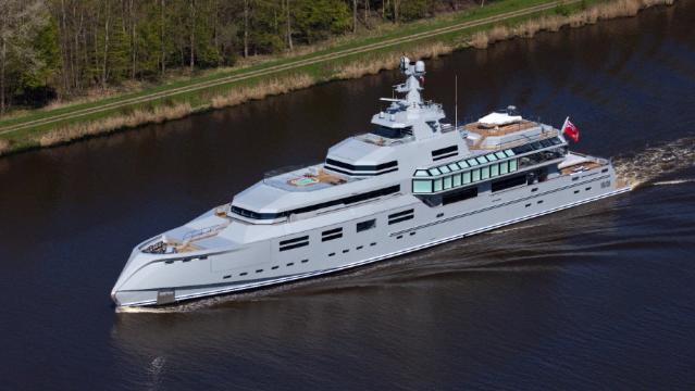 This 295-Foot Gigayacht Has a Pool That Turns Into a Dance Floor When  You're Ready to Party