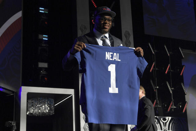 Evan Neal didn't know Giants played in New Jersey