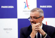 Etienne Thobois, Paris 2024 Director General, attends a ceremony marking conclusion of MoU between Tokyo 2020 and Paris 2024 Olympic Games in Tokyo, Japan, July 11, 2018. REUTERS/Kim Kyung-Hoon