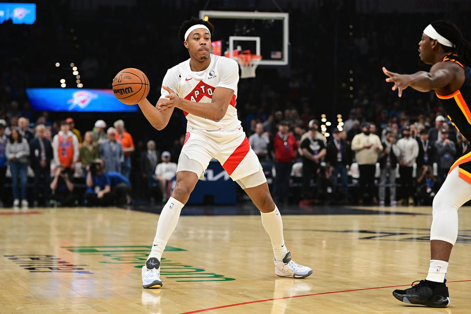 Scottie Barnes。(Photo by Joshua Gateley/Getty Images)