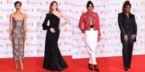 <p>The British Academy Film and Television Arts Awards (AKA the BAFTAs) are officially underway at Royal Albert Hall and, rather than being another virtual red carpet, some of your favourite on-screen celebrities are attending the event in person. </p><p>From Bridgerton actress Phoebe Dynevor's one-shoulder black gown to Priyanka Chopra and Nick Jonas' couple look, it's a small but star-studded red carpet. So whaddya waiting for? Scroll through to see the best-dressed celebrities from the 2021 BAFTAs.</p>