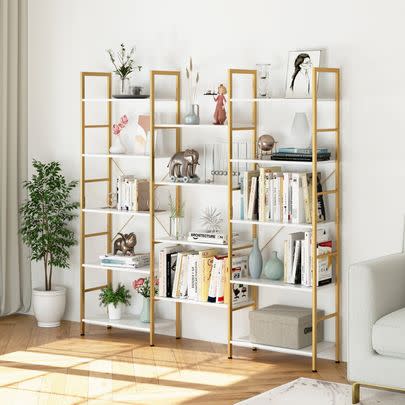Homfa 5-tier bookshelf