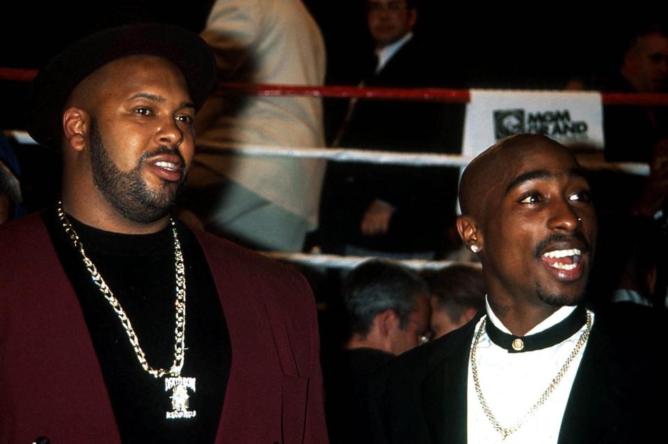 Suge Knight, Tupac Shakur