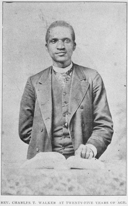 Reverend C.T. Walker at 25 years old. <em>Courtesy: New York Public Library Digital Collection.</em>