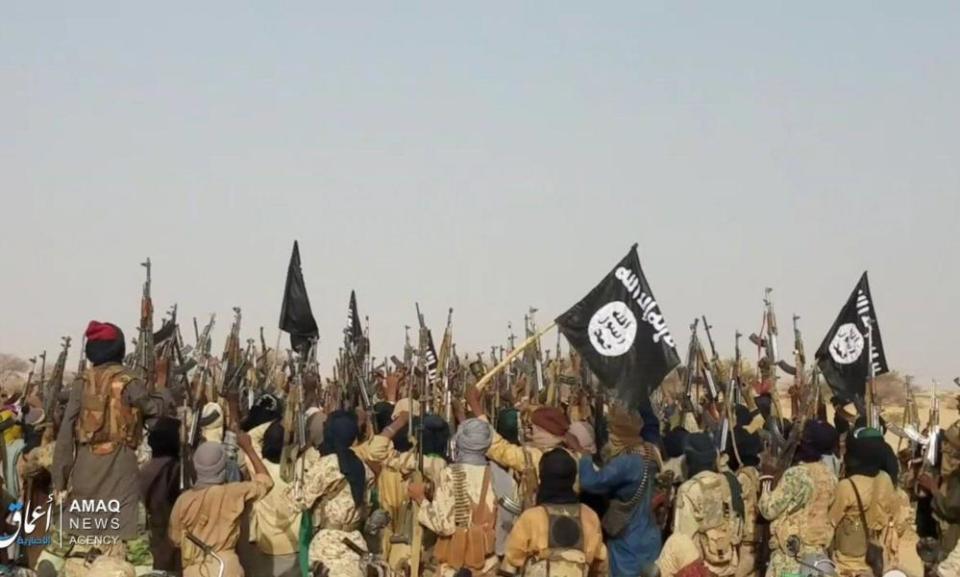 Islamic State fighters in the western Tillabéri region of Niger