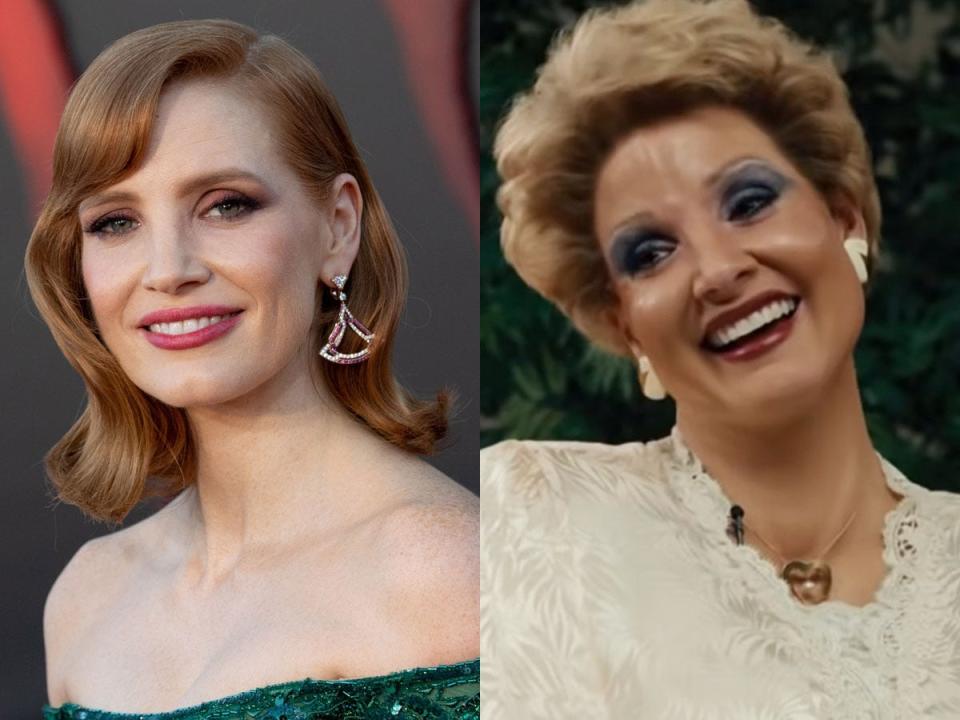 jessica chastain tammy faye bakker