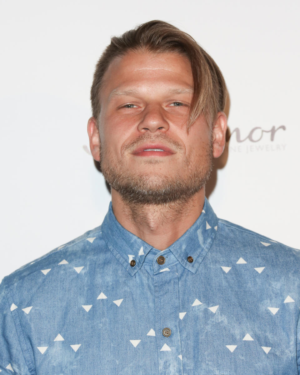 Aaron Schwartz provided the facial reference for the young Kurt Russell in ‘Guardians’ (Photo: Getty Images)