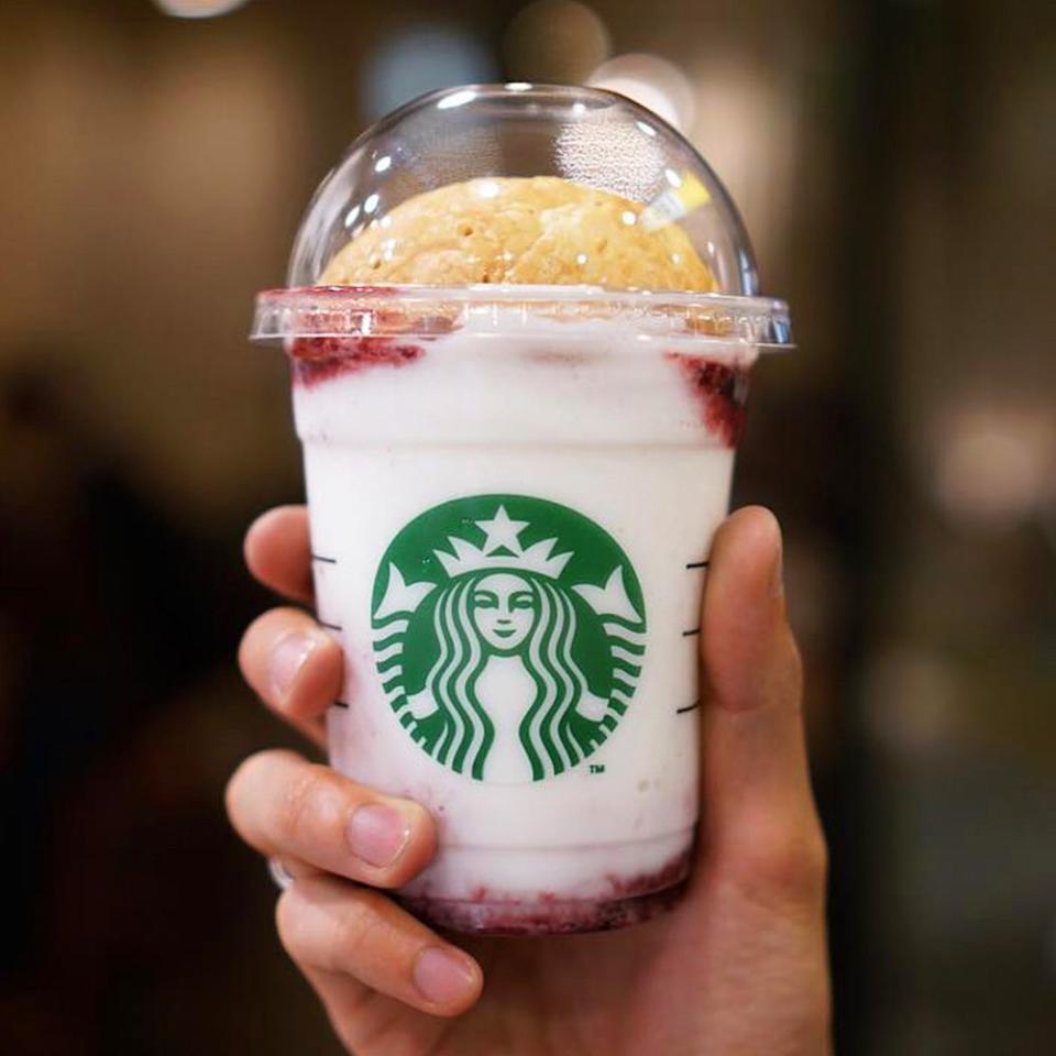 American Cherry Pie Frappuccino — Japan
