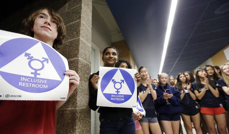 Anti-LGBT Bigot James Dobson Implies Men Should Shoot Trans Women in Restrooms 