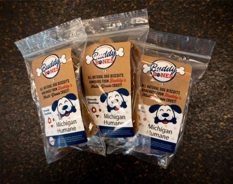 Proceeds from Buddy Bones will benefit Michigan Humane during October.