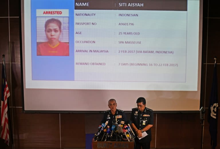 Malaysian police chiefs say they want to question four North Korean men over the assassination of Kim Jong-Nam