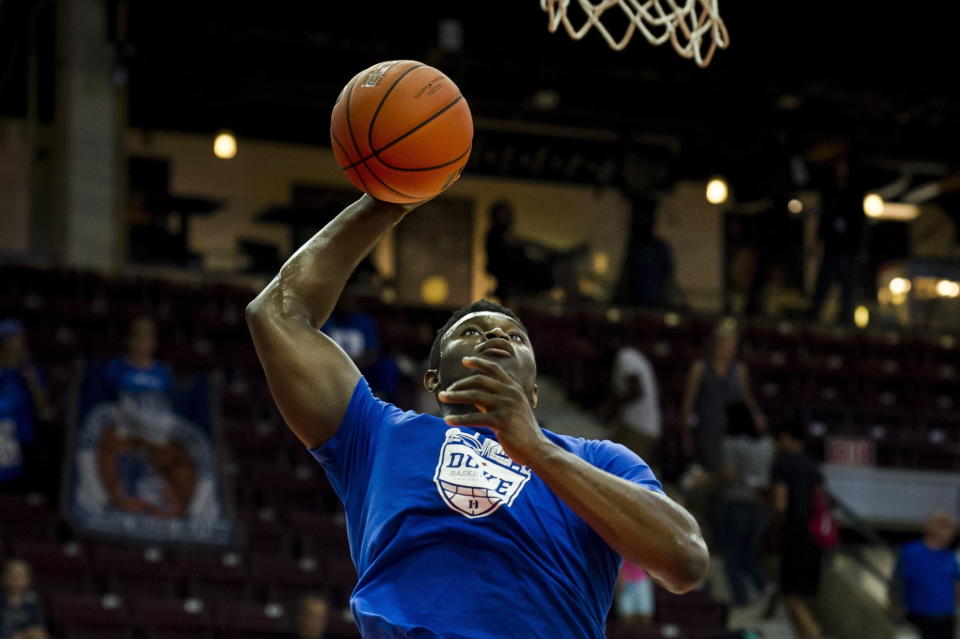 Duke landed heralded recruit Zion Williamson, the most coveted prospect of the incoming freshman class. (Christopher Katsarov/The Canadian Press via AP)