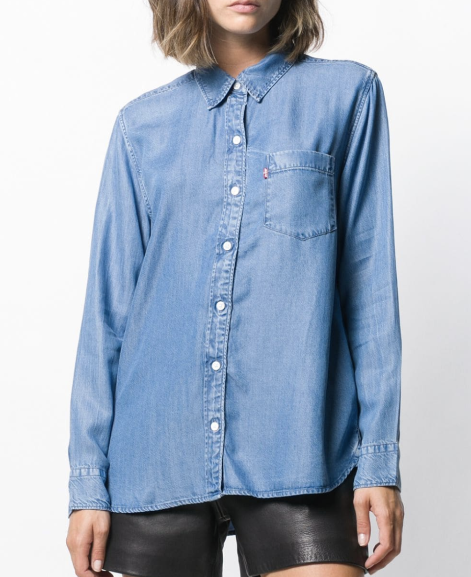 Levi's Chest Pocket Denim Shirt. (Photo: Farfetch)