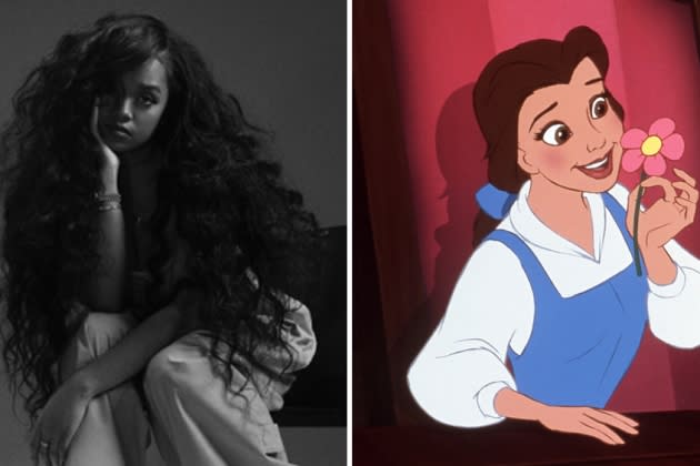 H.E.R. To Star As Belle In ABC's ”Beauty And the Beast' Hybrid Live-Action  & Animation Special - Yahoo Sports