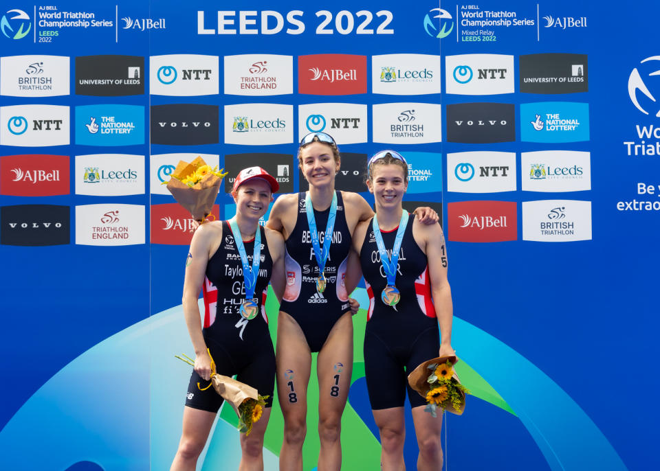 Coldwell blows expectations out of the water at World Triathlon Championship