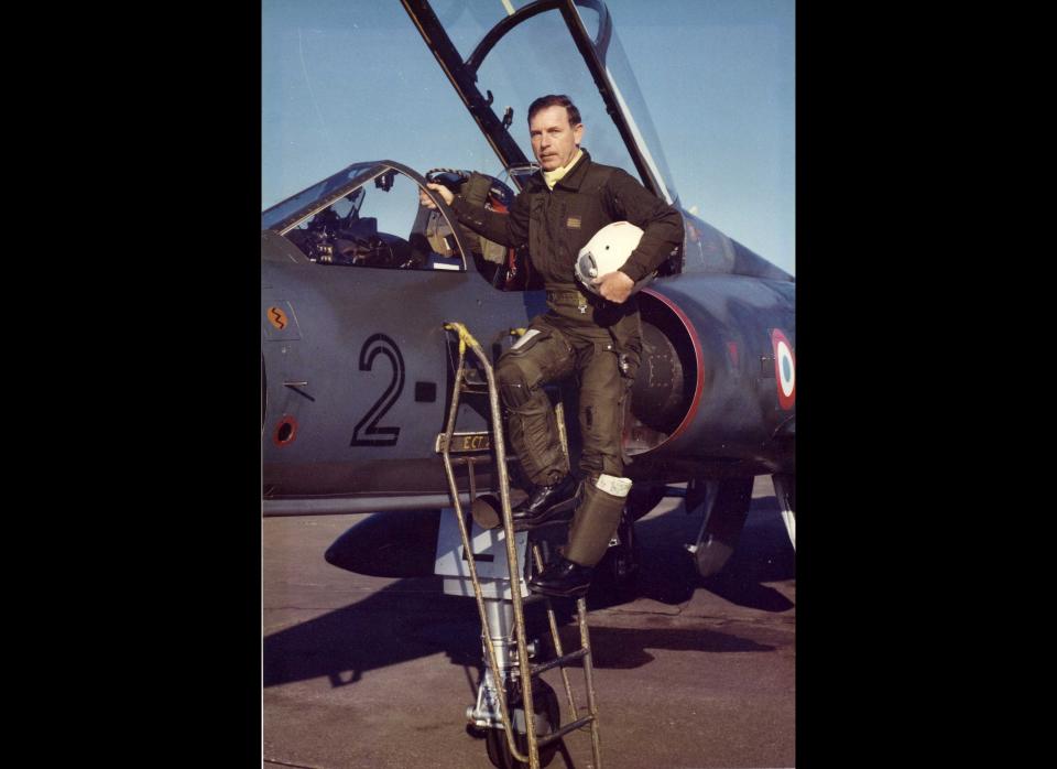 In his chapter for “UFOs,” French Major General Denis Letty reports on the case of Air Force Captain Jean-Pierre Fartek, then a Mirage III pilot, who had seen a UFO in 1979.  (Collection J. Fartek)