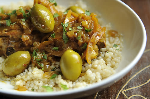 Braised Moroccan Chicken and Olives