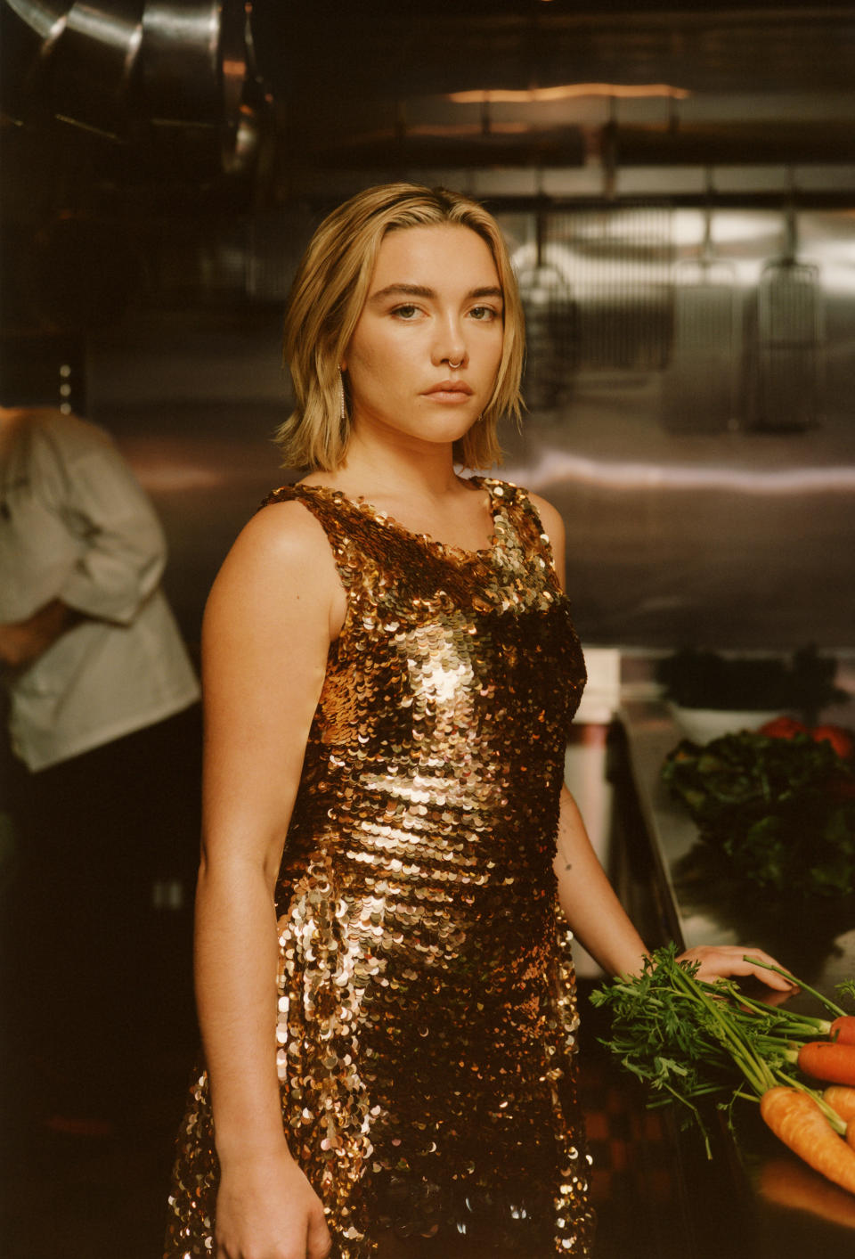 Florence Pugh in Vogue. (Vogue)