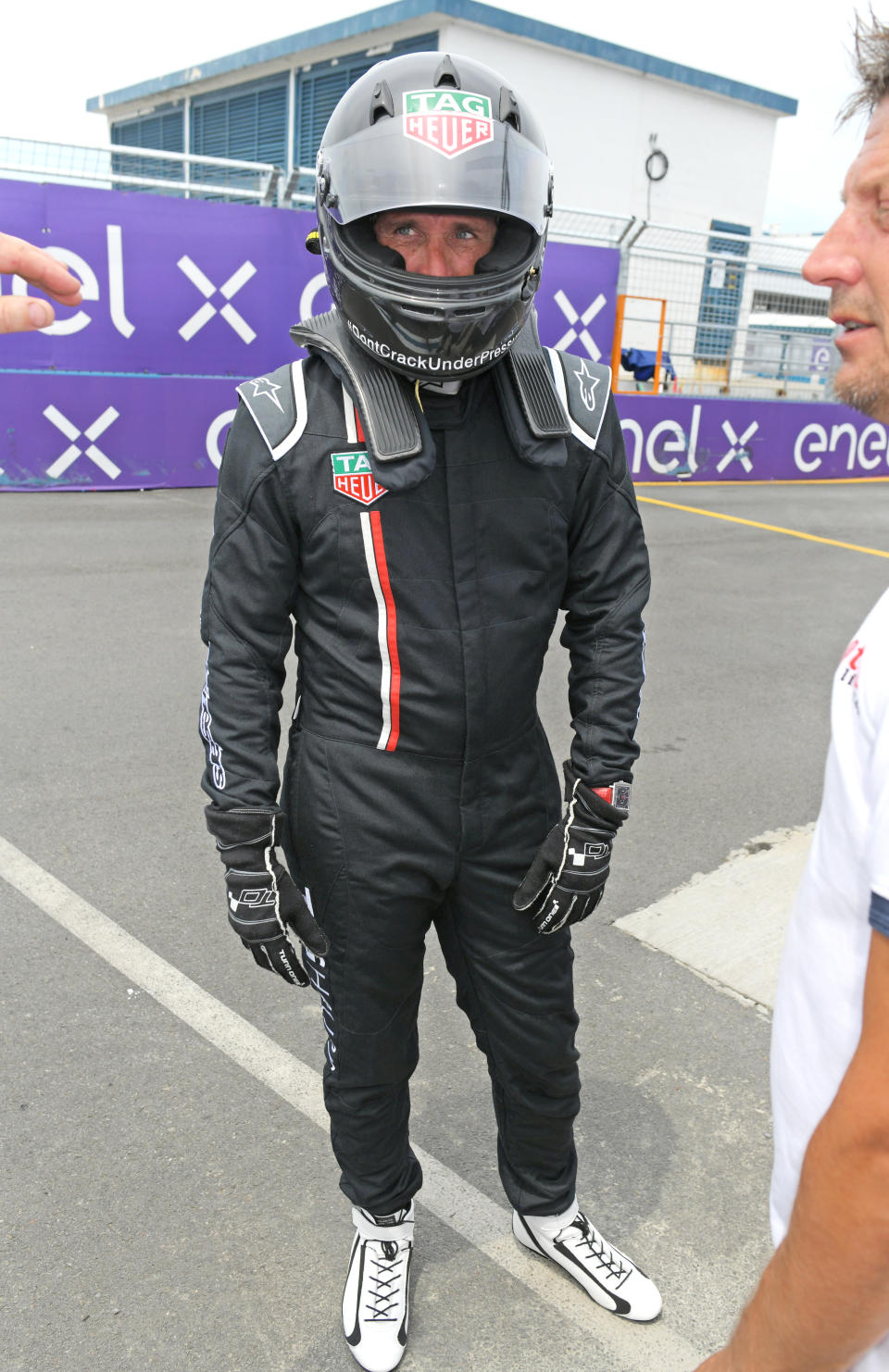 NEW YORK, NY - JULY 15:  Patrick Dempsey attends the Formula E 2018 Qatar Airways New York City E-Prix, the double header season finale of the 2017/18 ABB FIA Formula E Championship, on July 15, 2018 in New York City.  (Photo by David M. Benett/Dave Benett/Getty Images)