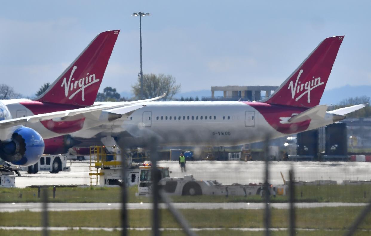 Virgin Atlantic is being circled by private equity (Getty)