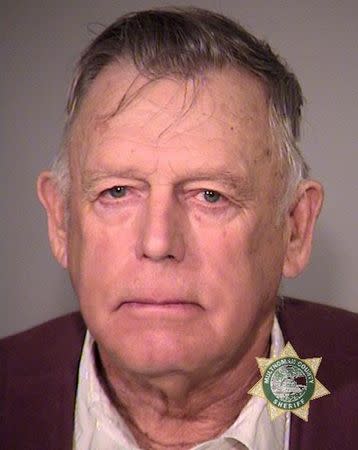 Cliven Bundy is pictured in this undated booking handout image provided by the Multnomah County Sheriff's Office, February 11, 2016. REUTERS/Multnomah County Sheriff's Office/Handout via Reuters