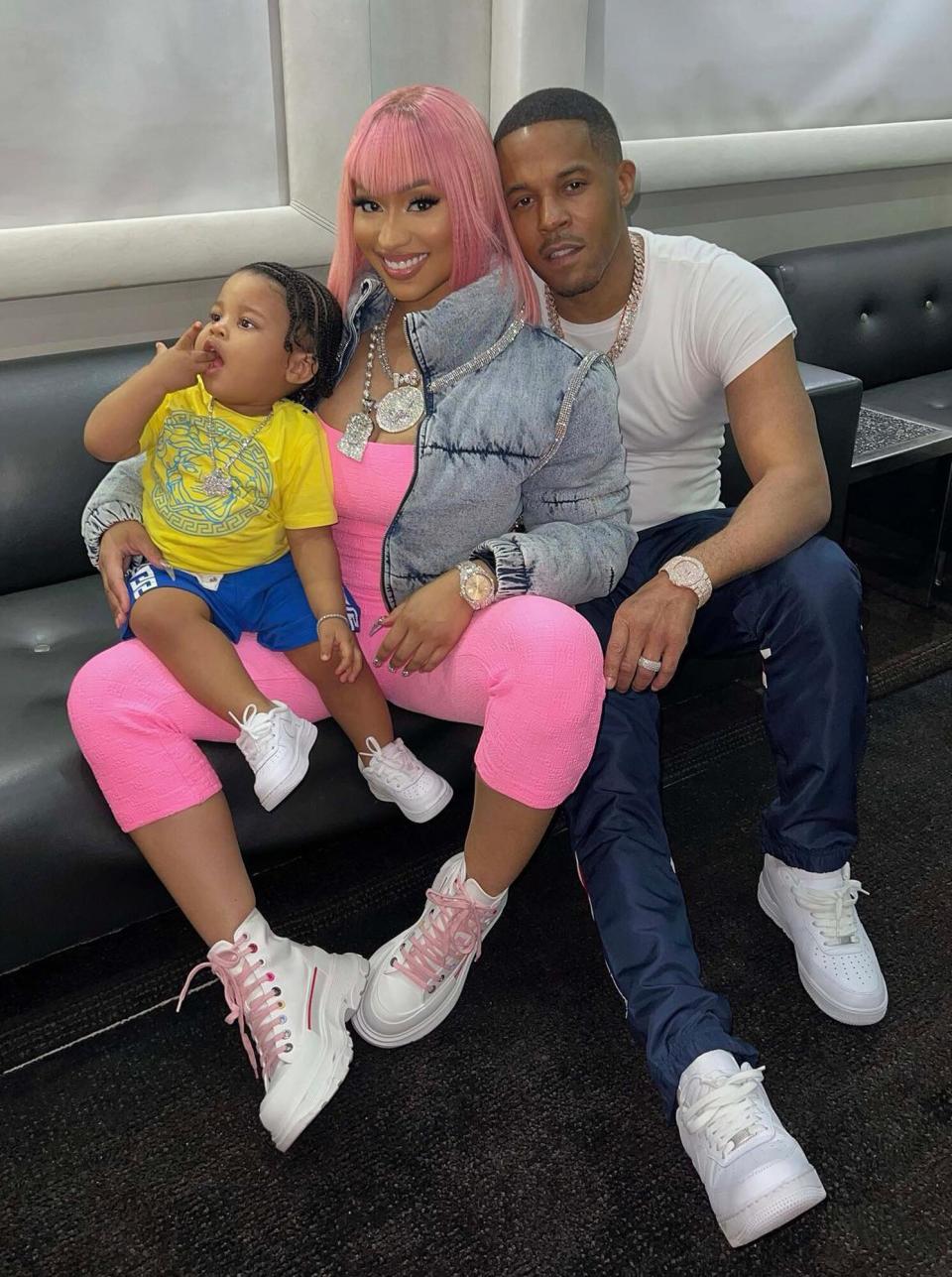 Nicki Minaj and Kenneth Petty