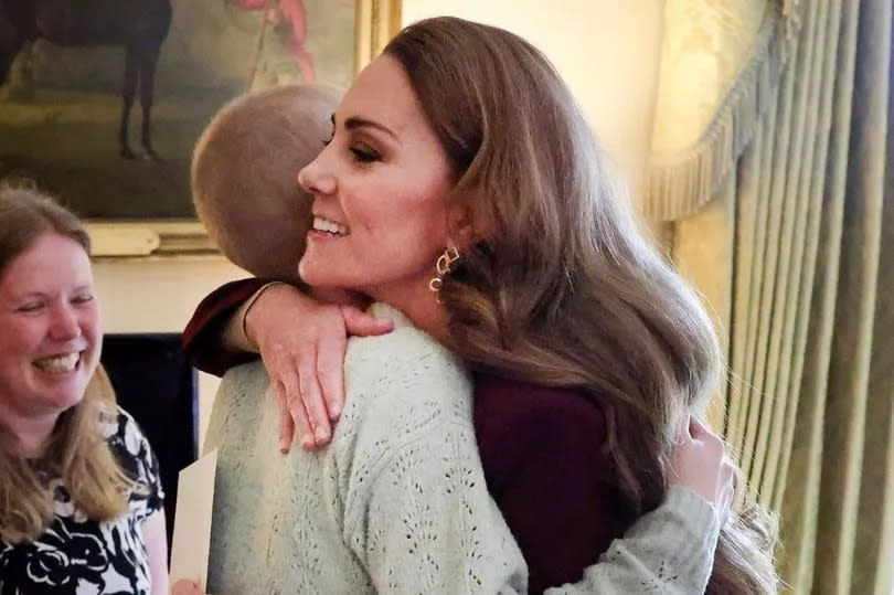 Princess Kate shared a photo of herself and an aspiring teen photographer battling cancer