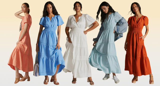 Viral Anthropologie Somerset dress is on sale for almost 50% off