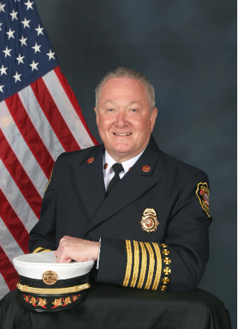 Delray Fire Chief Keith Tomey